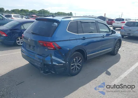 2018 Volkswagen Tiguan 2.0T Se/2.0T Sel из США, поврежденный, VIN 3VV3B7AX1JM018695